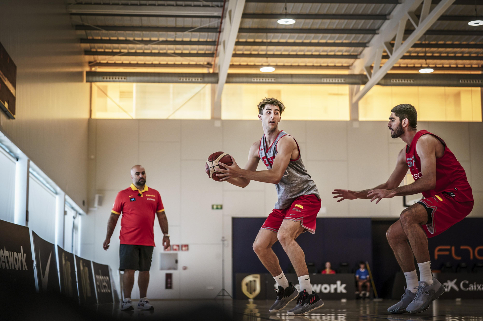 Sesión de la selección española en The Embassy