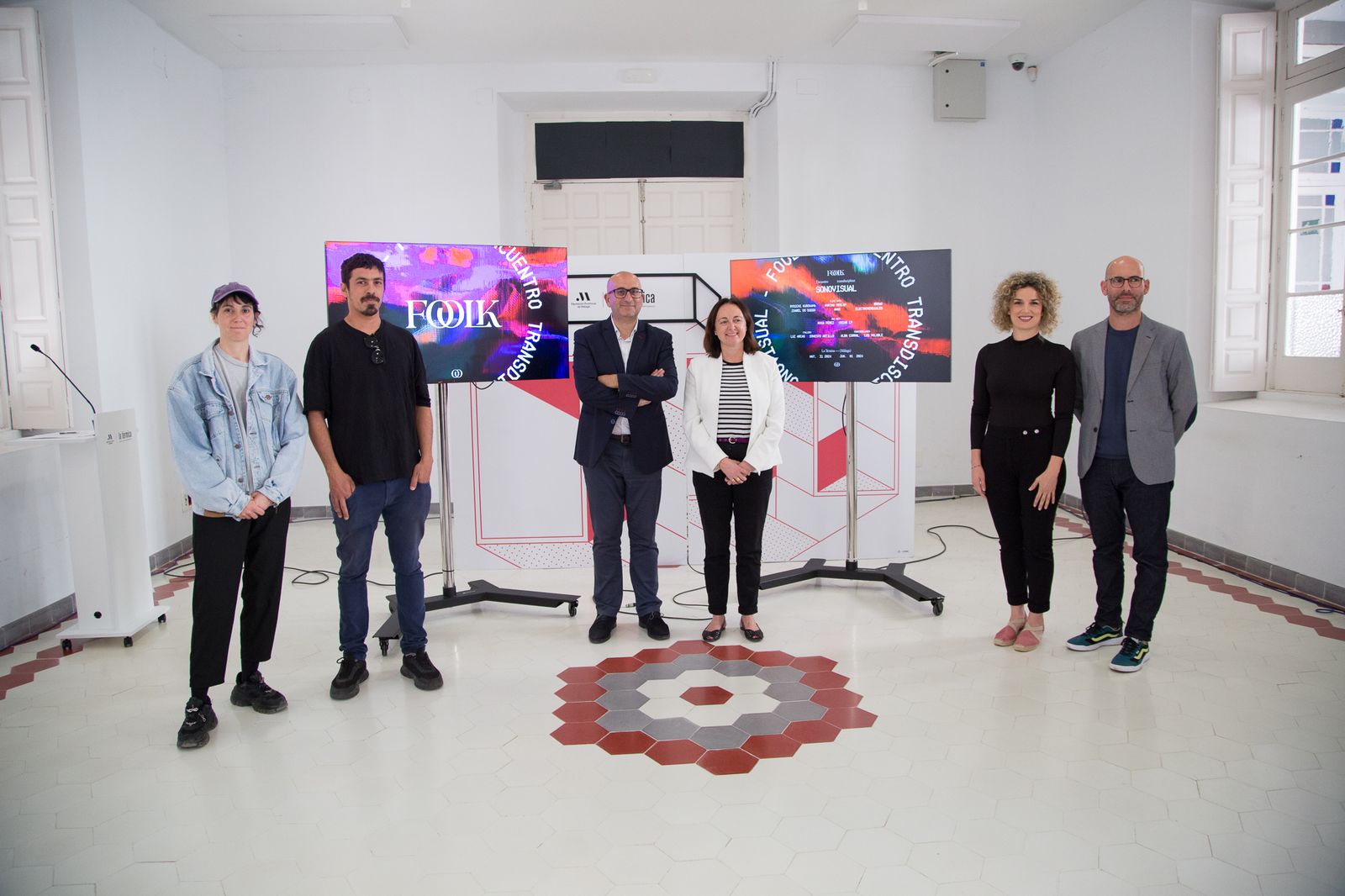 Presentación de la primera edición del festival Foolk en La Térmica Málaga.