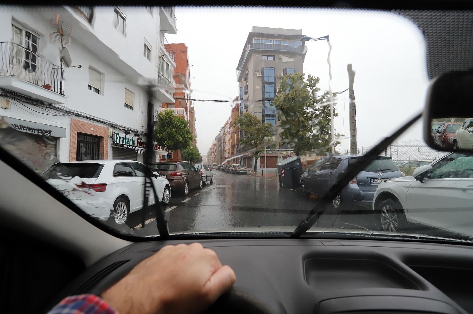Tarde de lluvia en imágenes