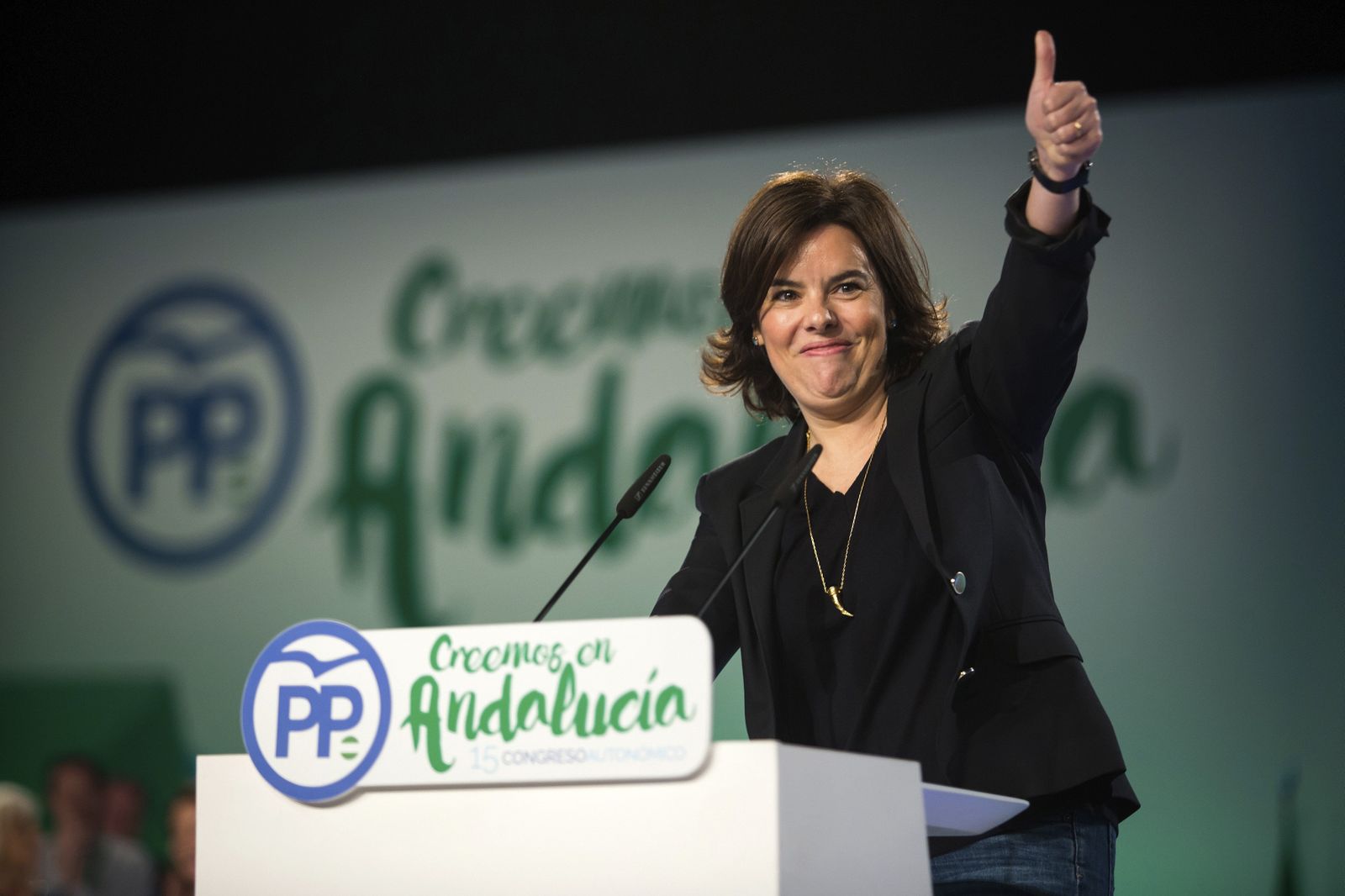 Soraya Sáenz de Santamaría.