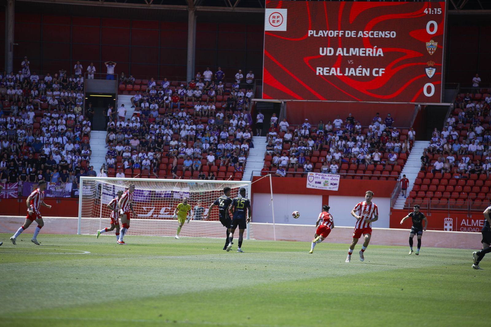 Imágenes del partido entre el Almería B y el Real Jaén