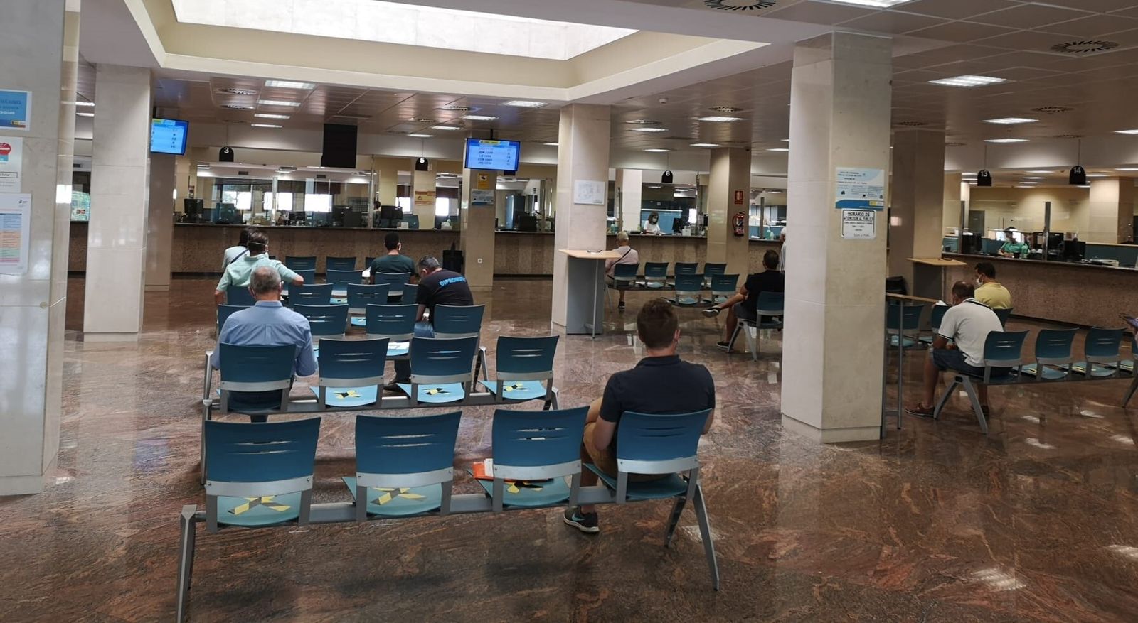 Jefatura de Tráfico en Sevilla.