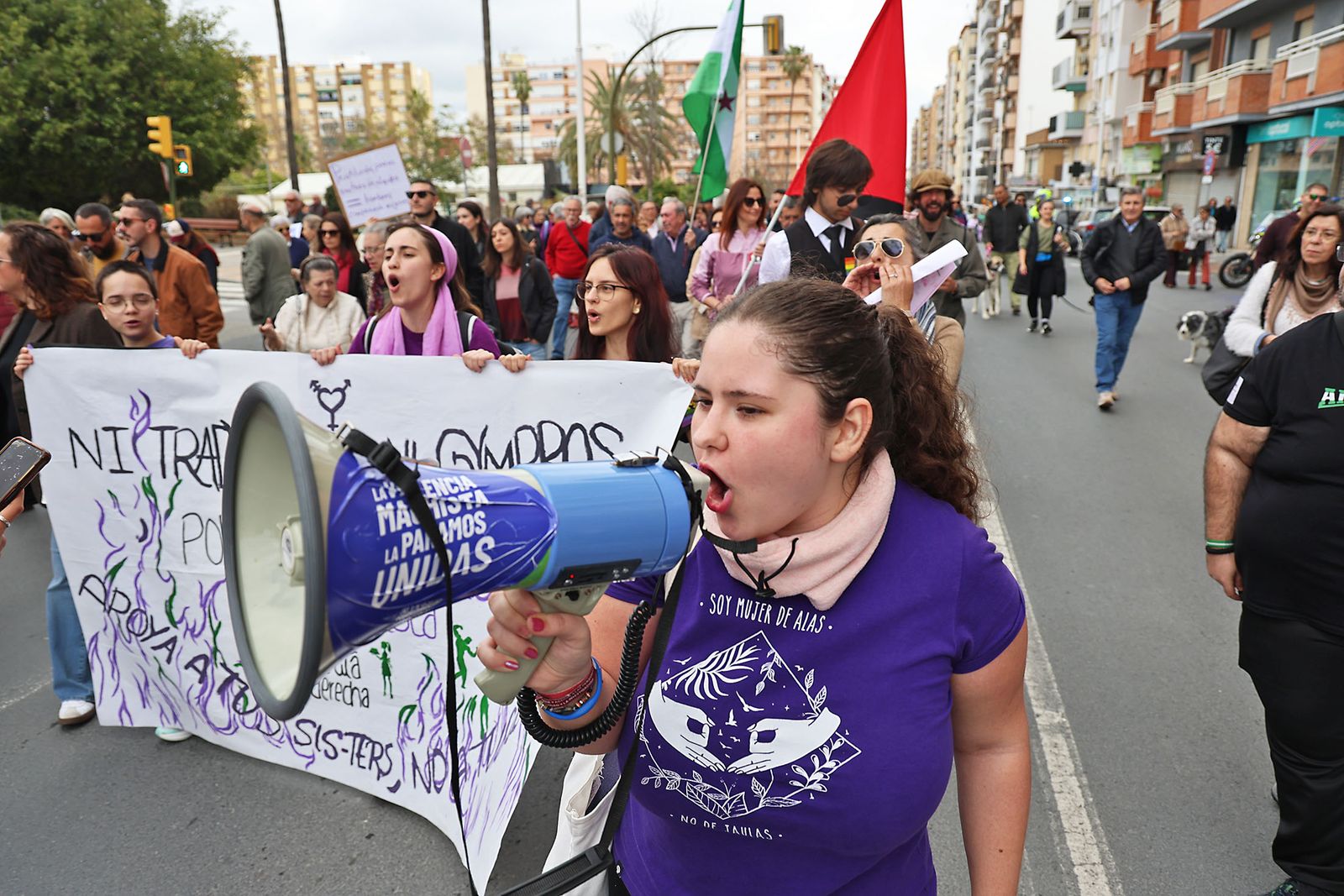 8M: Las fotografías de la manifestación del Día de la Mujer