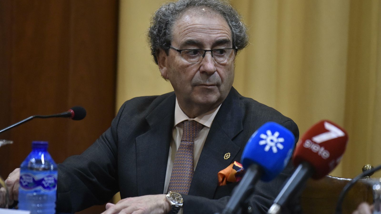 El hermano mayor de la Macarena, José Antonio Fernández Cabrero.