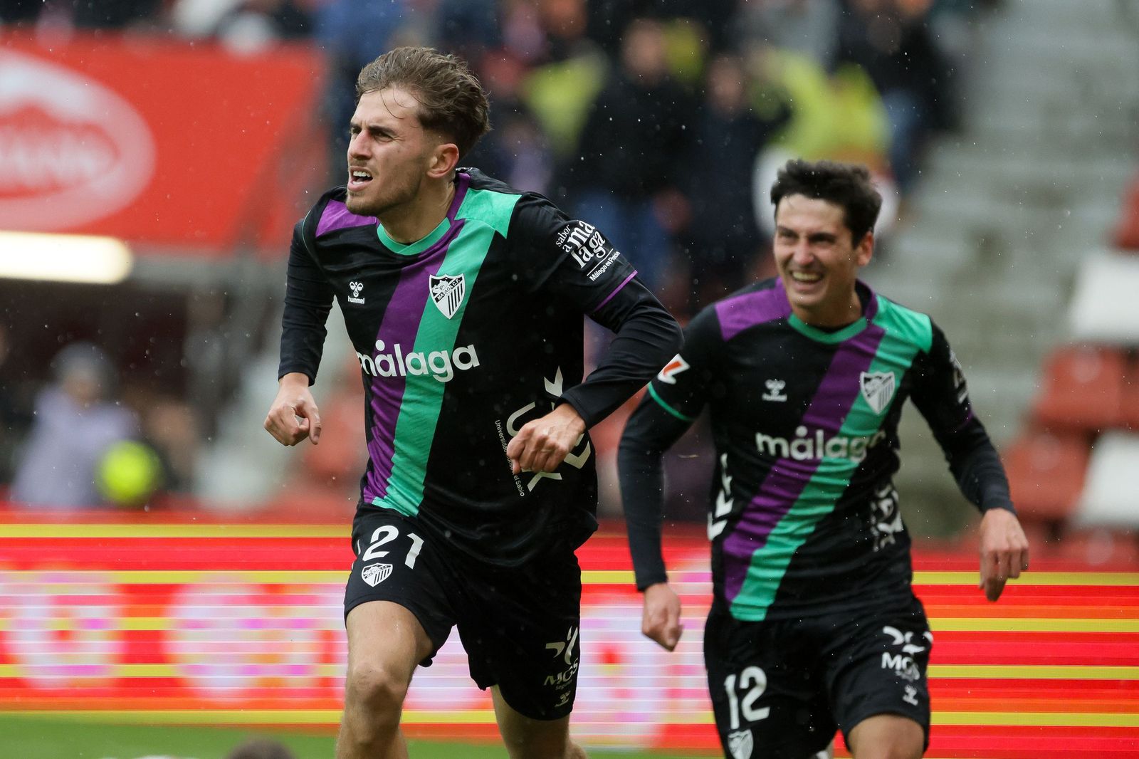 El Sporting-Málaga CF, en fotos