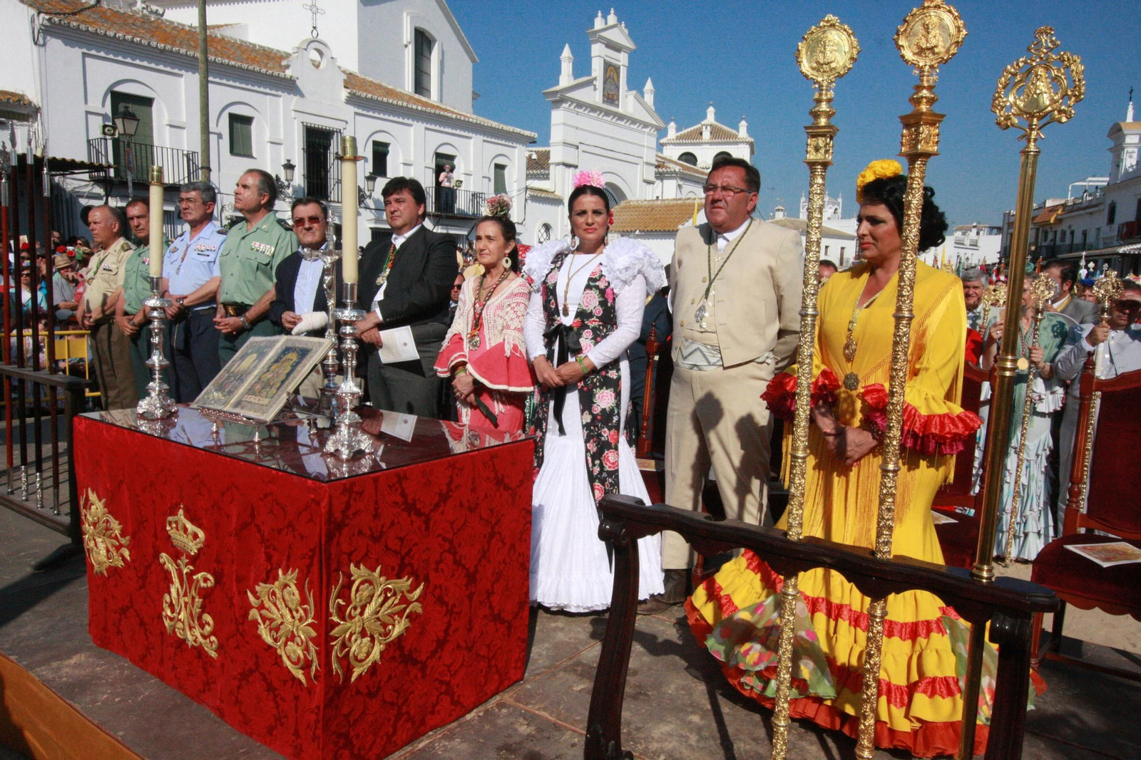 Las imágenes de la Misa de Pentecostés en El Rocío
