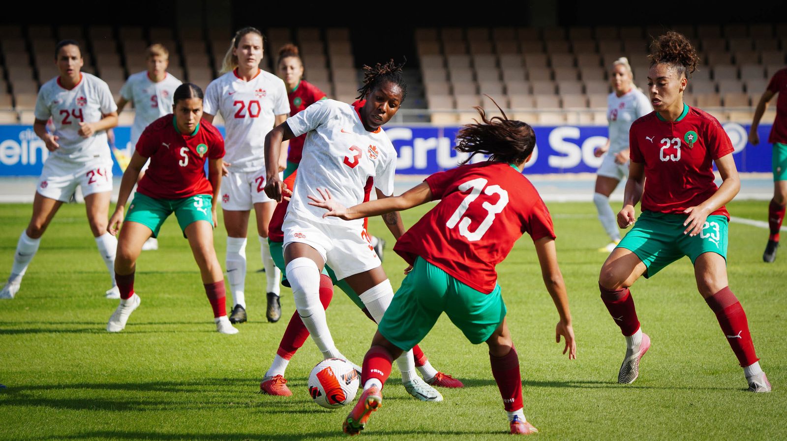 Partido internacional entre Canadá y Marruecos