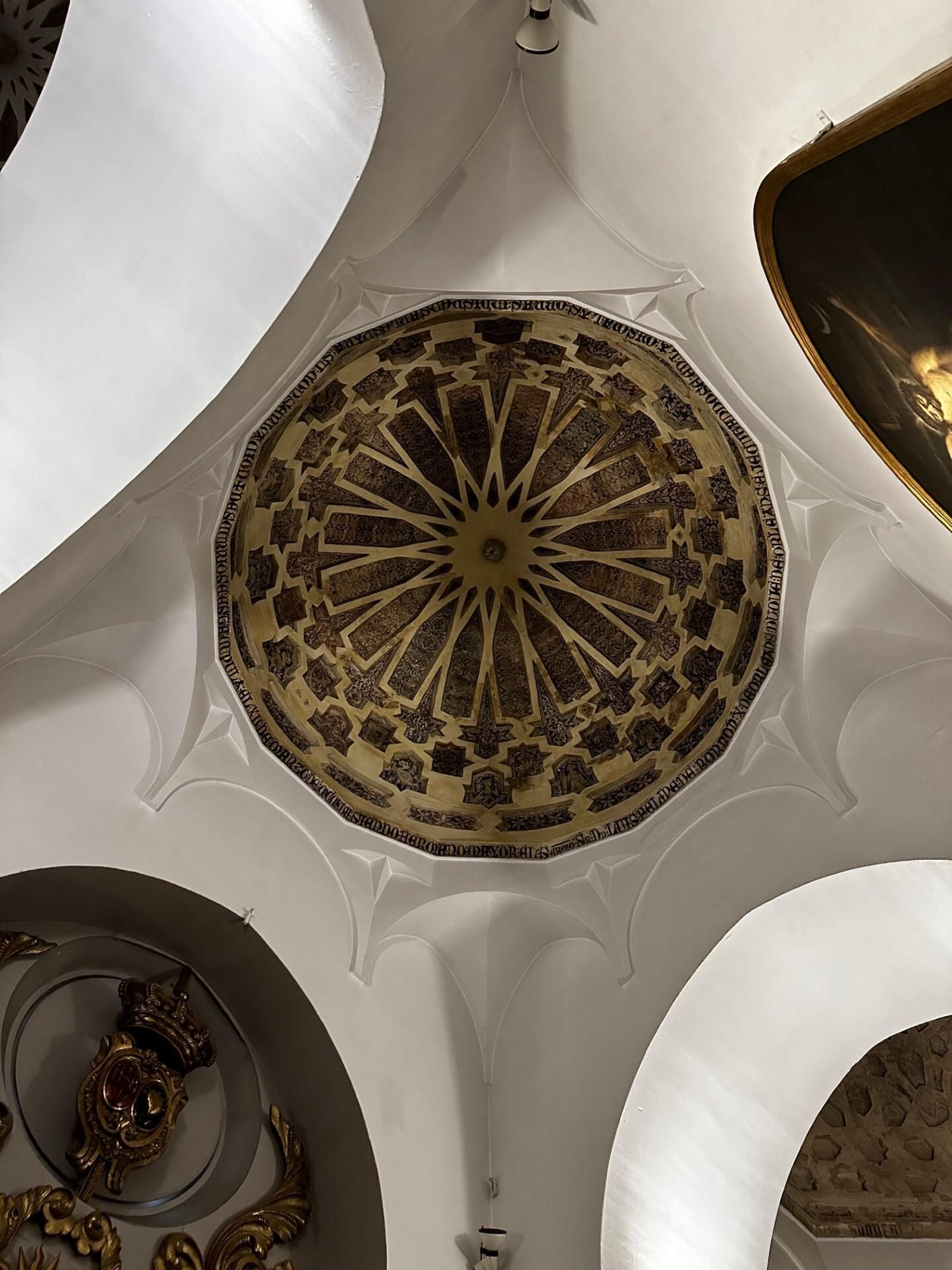 La cúpula mudéjar de la capilla de la Quinta Angustia de Sevilla.