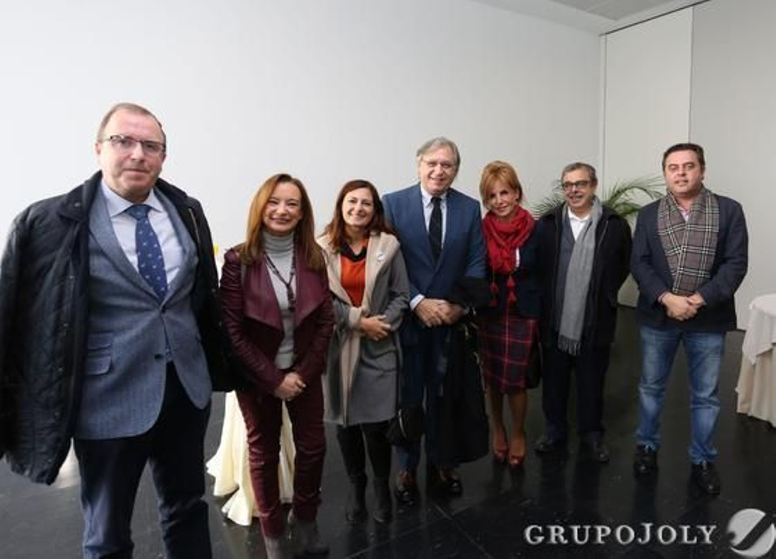 Juan Núñez, Milagros Pérez, Josefa Parra, Francisco Camas, Gema Pedraza, José Luis Fernández Orozco y Juan Alfonso Romero.

Foto: Lobo / Pascual