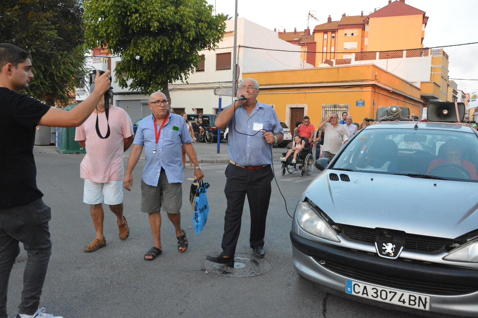 Manifestación por la sanidad pública en La Línea