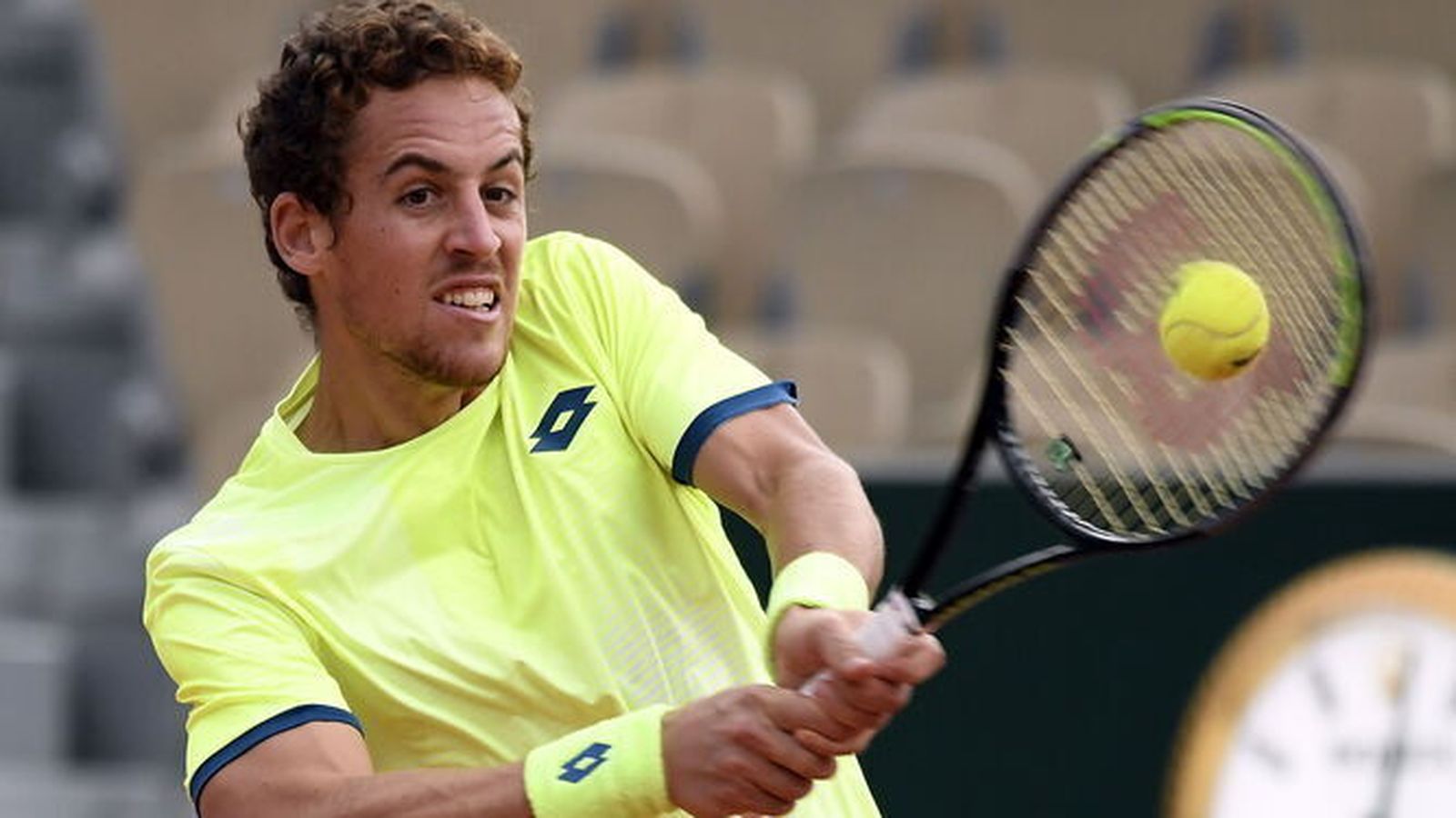 Carballés en un anterior partido