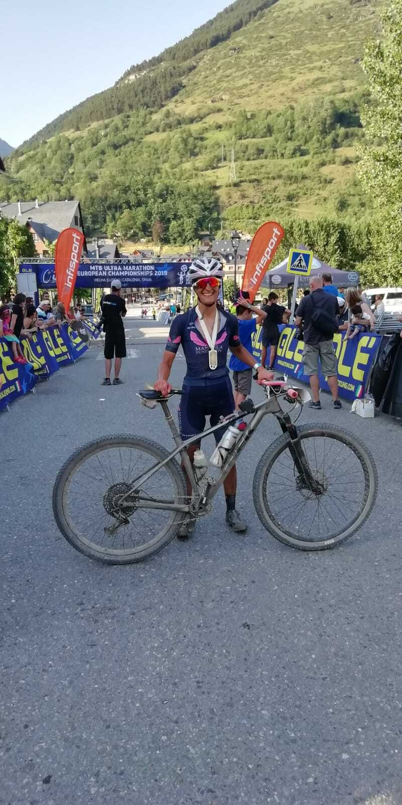 Estefanía Gámez, a la conclusión de la prueba