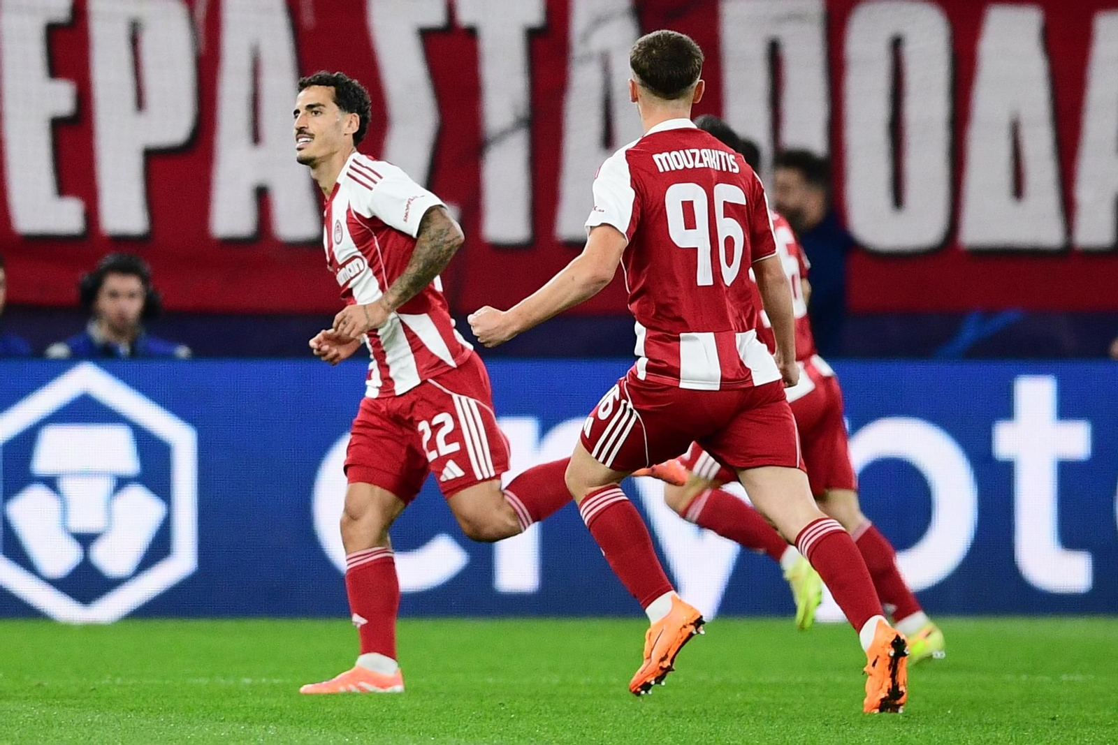 Las imágenes del Olympiacos-Real Madrid