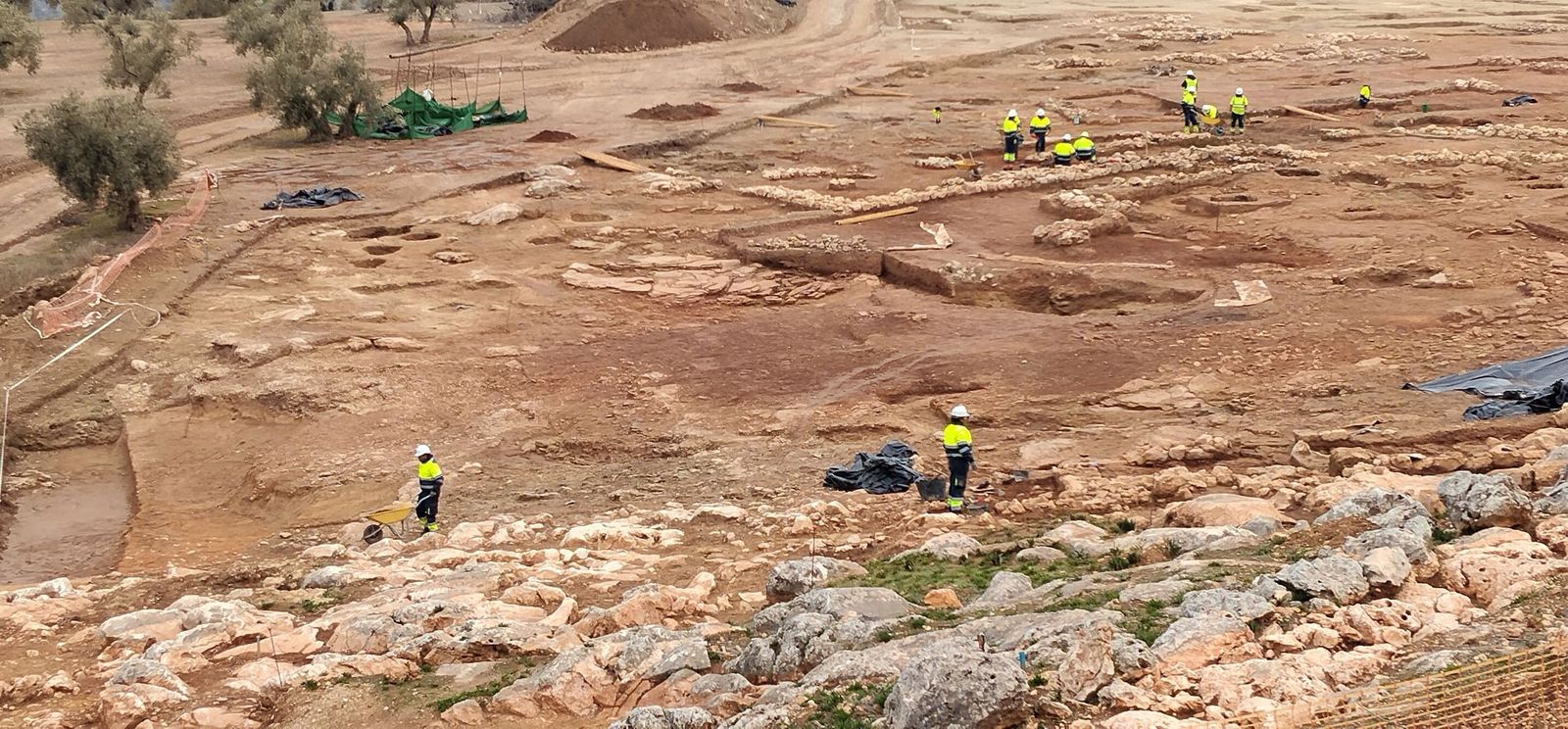 Obras en la Variante de Loja en el tramo de Riofrío