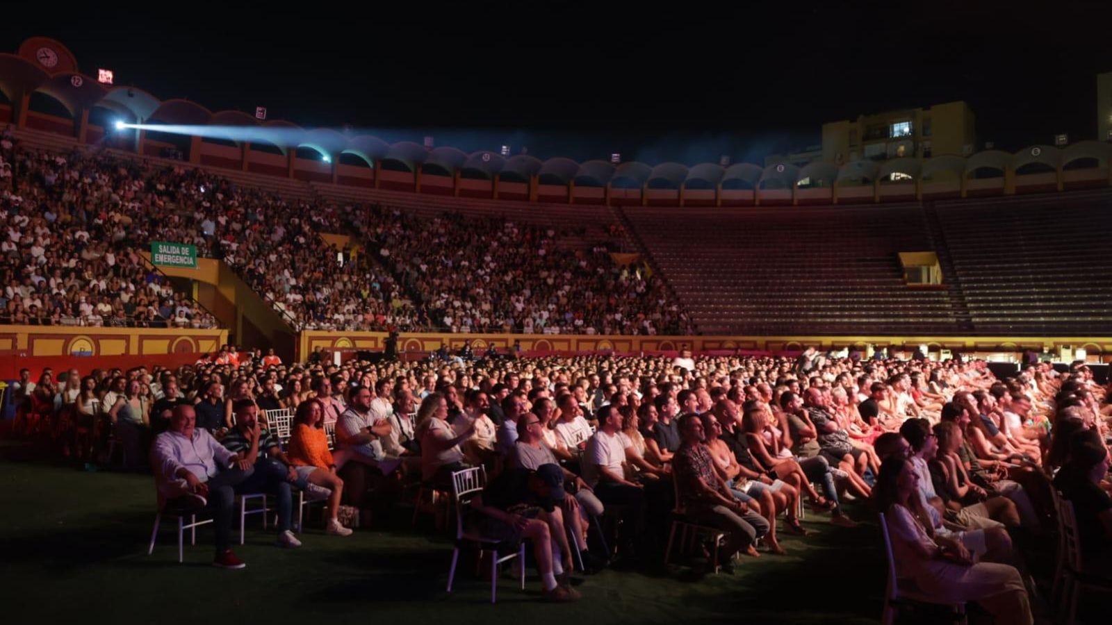 El coso de Las Palomas, al completo.