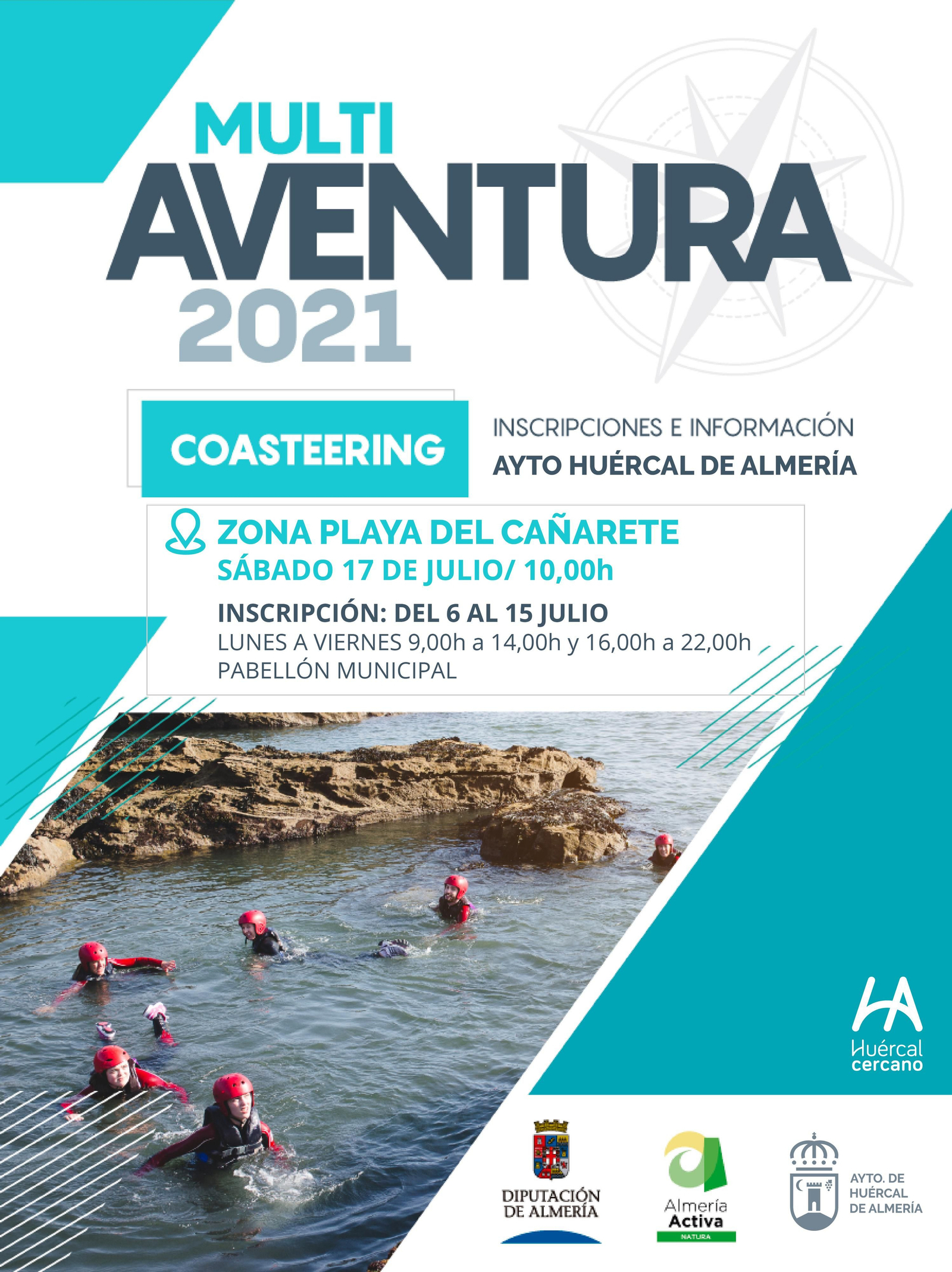Saltos de altura al agua, rápel o buceo, este fin de semana en una actividad multiaventura en El Cañarete