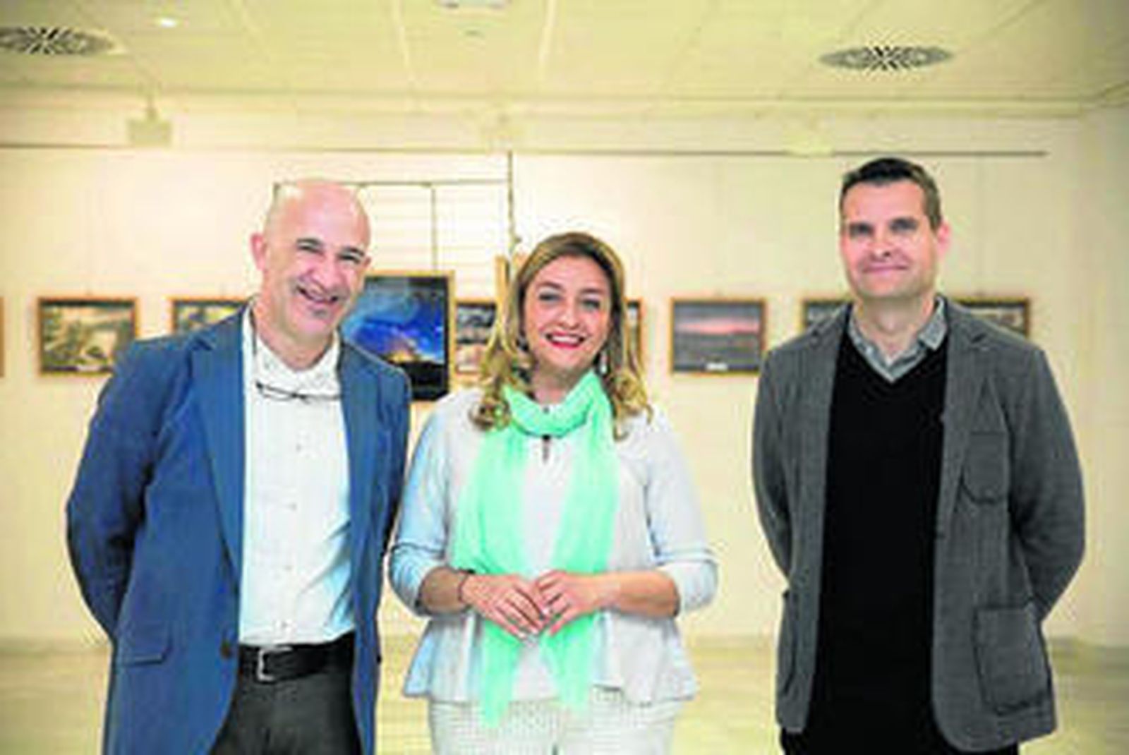 Francisco Espinar, María López Asensio y Alfonso González.