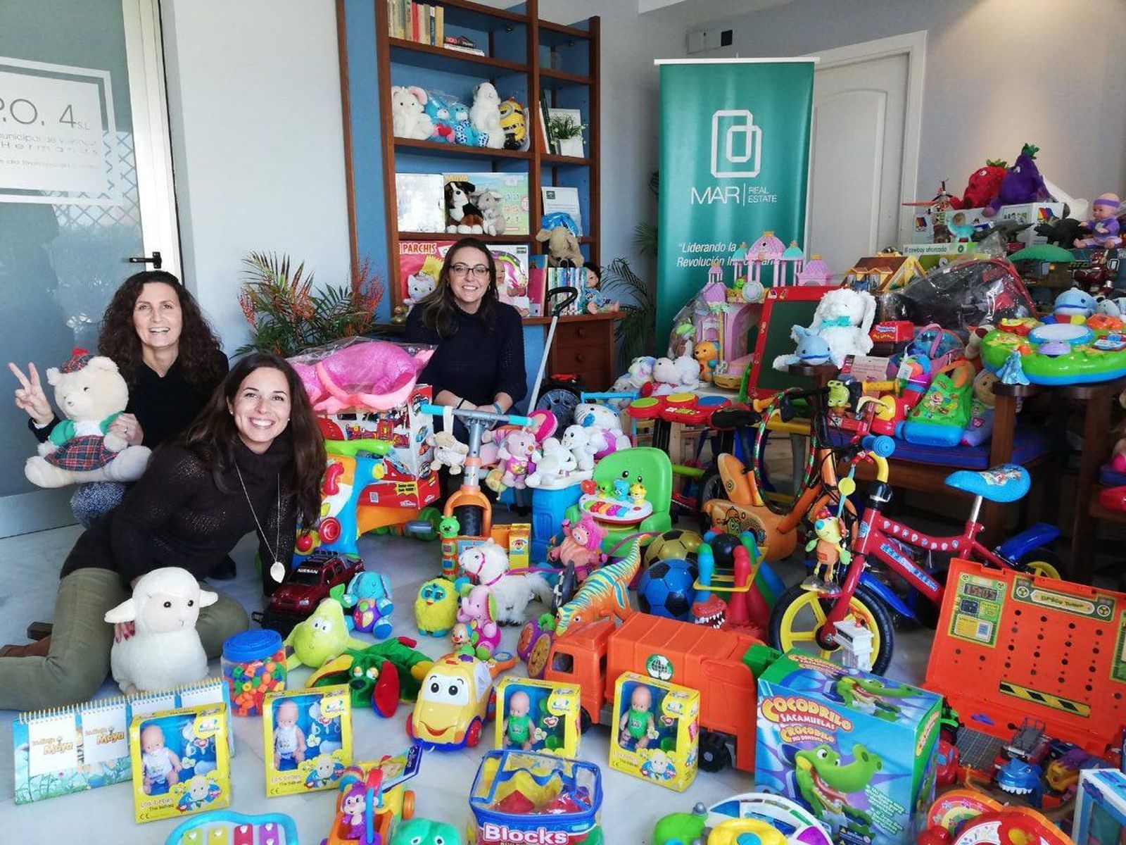 En las cuatro últimas campañas se recogieron en torno a 6.000 juguetes.