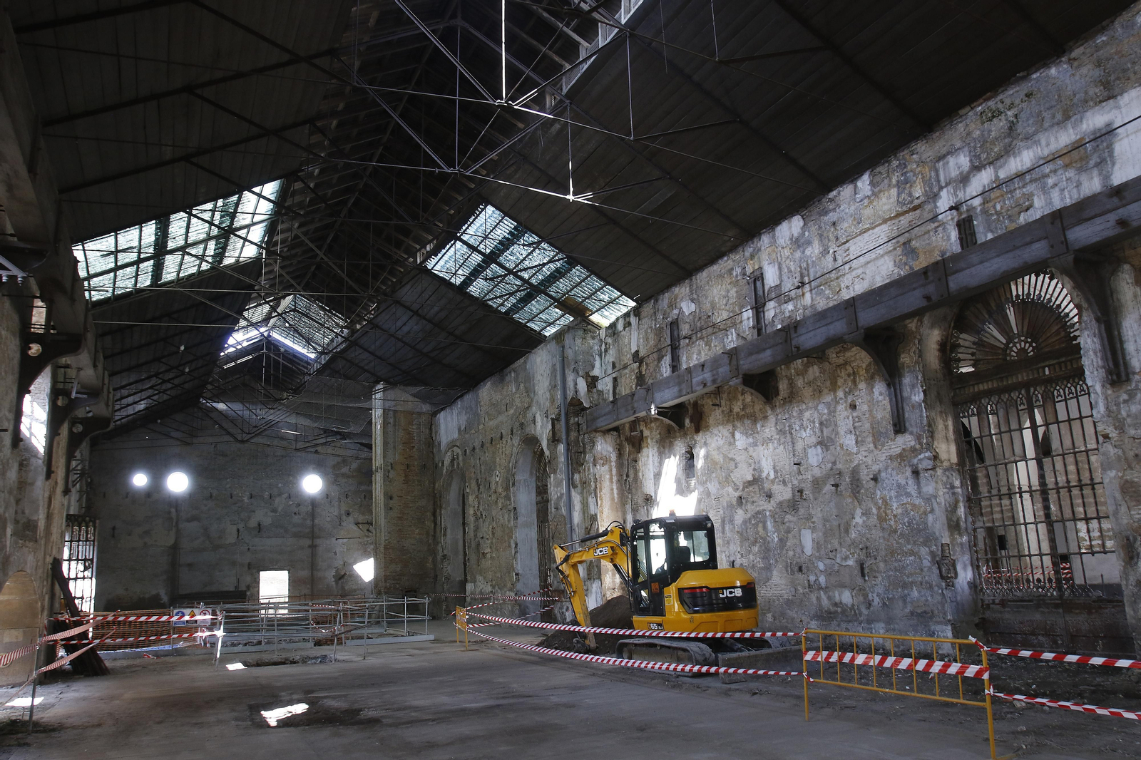 Estado de las obras de la Fábrica de Artillería