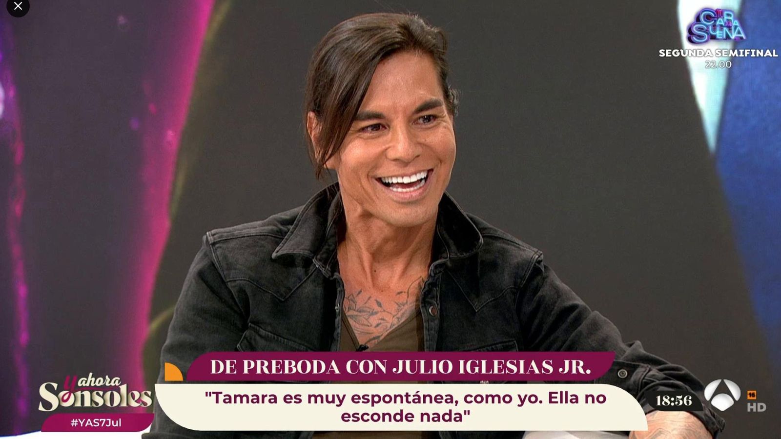 Julio Iglesias JR. en 'Y ahora Sonsoles'