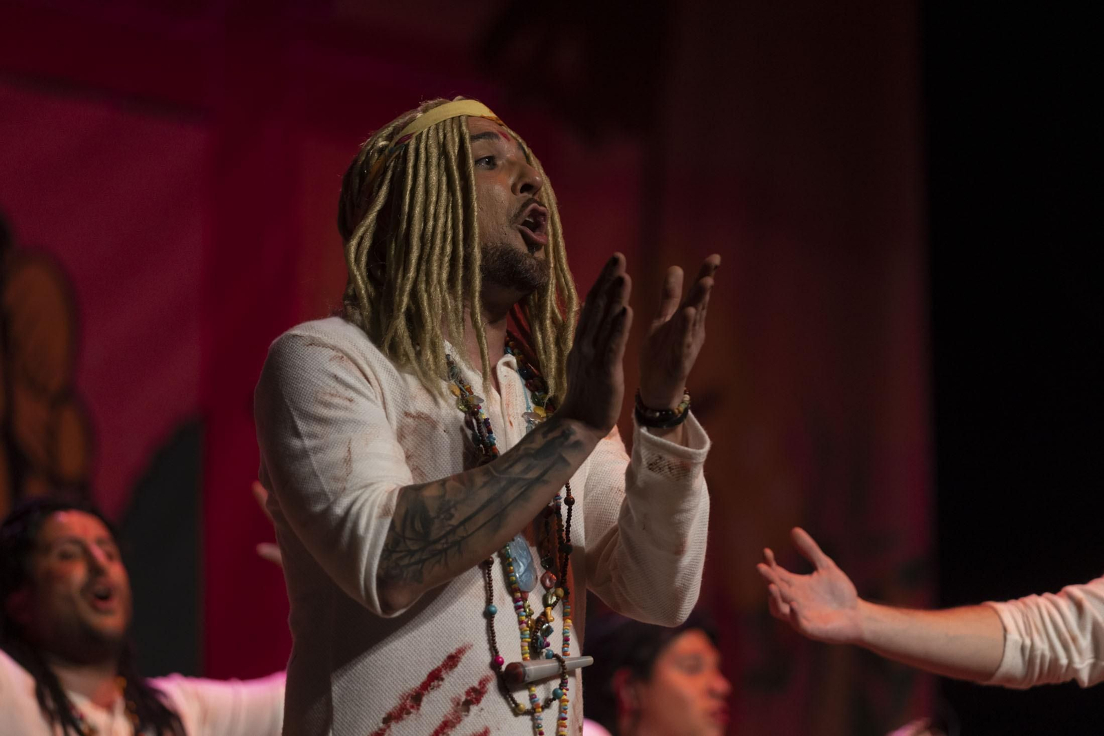 Imágenes de la actuación de la murga de Ayamonte 'Todo a zen!' en el Carnaval Colombino