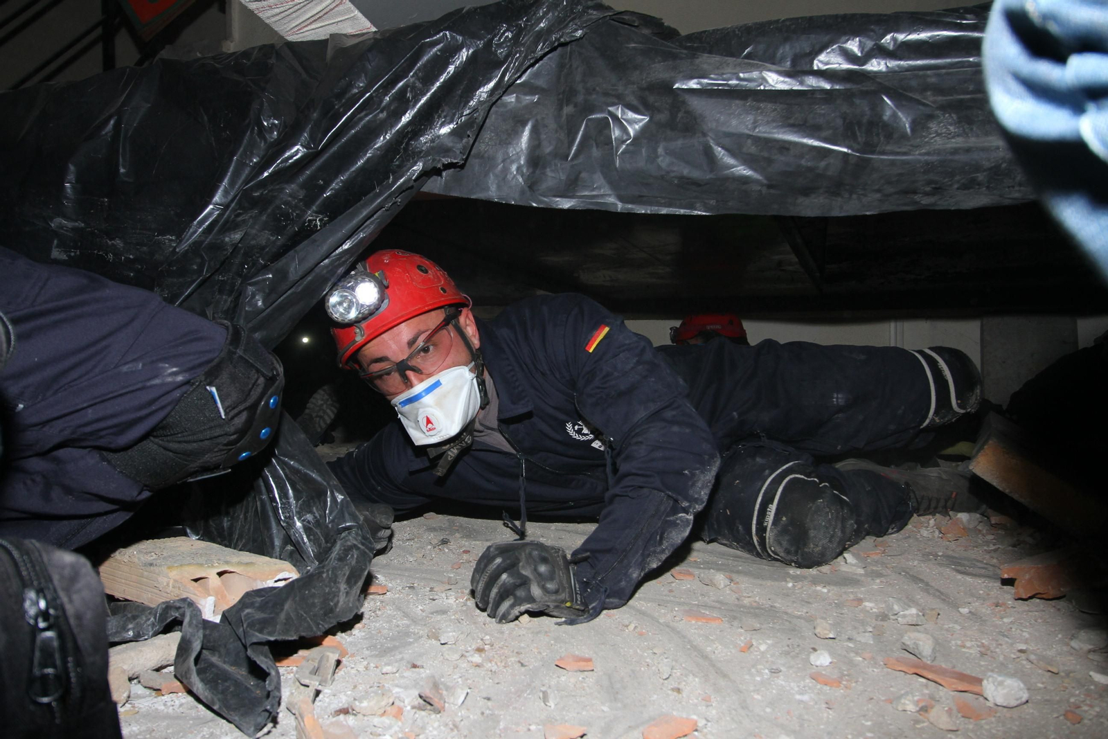 Imágenes del curso Asistencia Sanitaria en Catástrofes de Bomberos Unidos Sin Fronteras