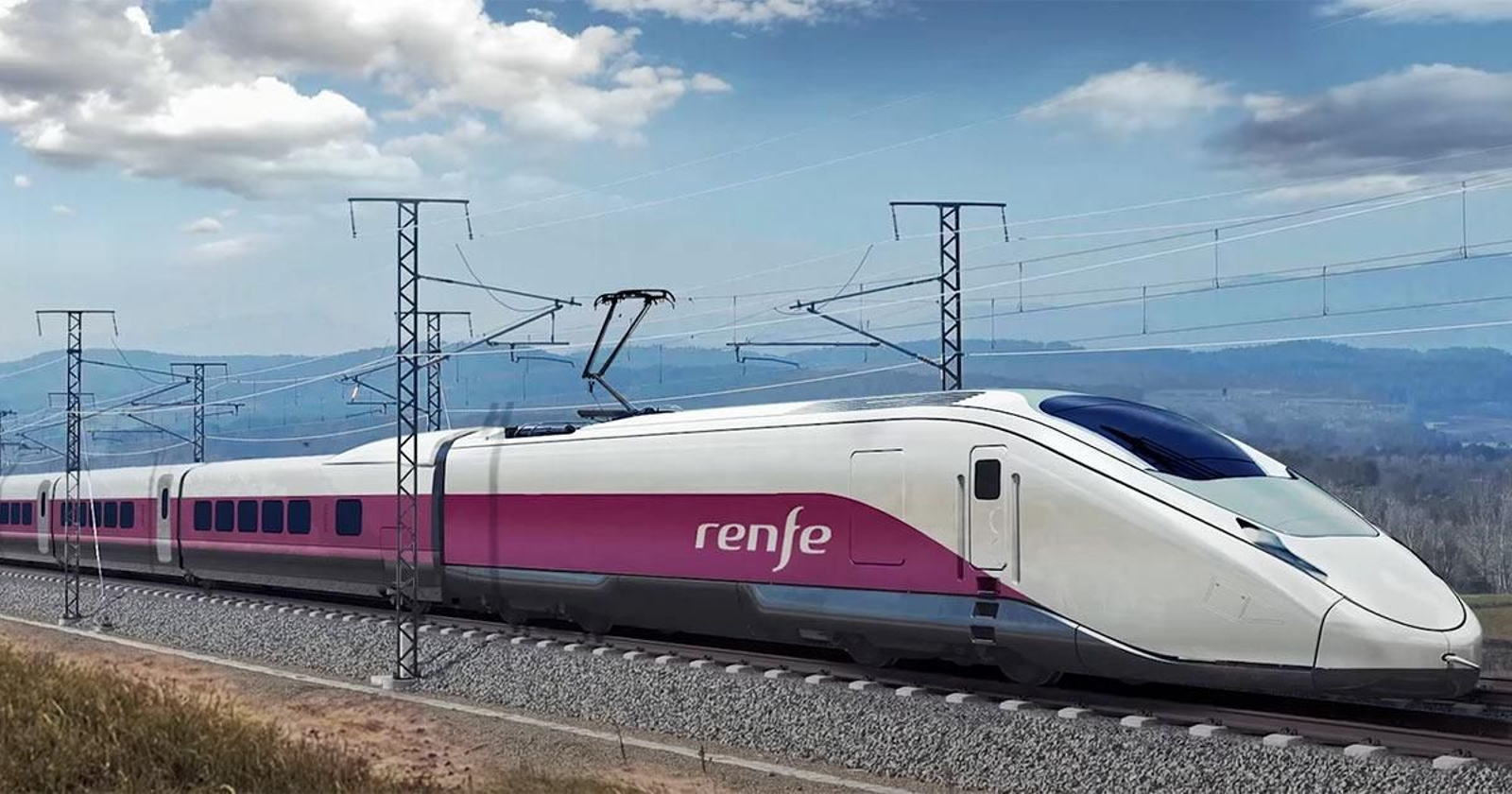 Una unidad de los trenes Avril, que algún día deberían de llegar a Cádiz.