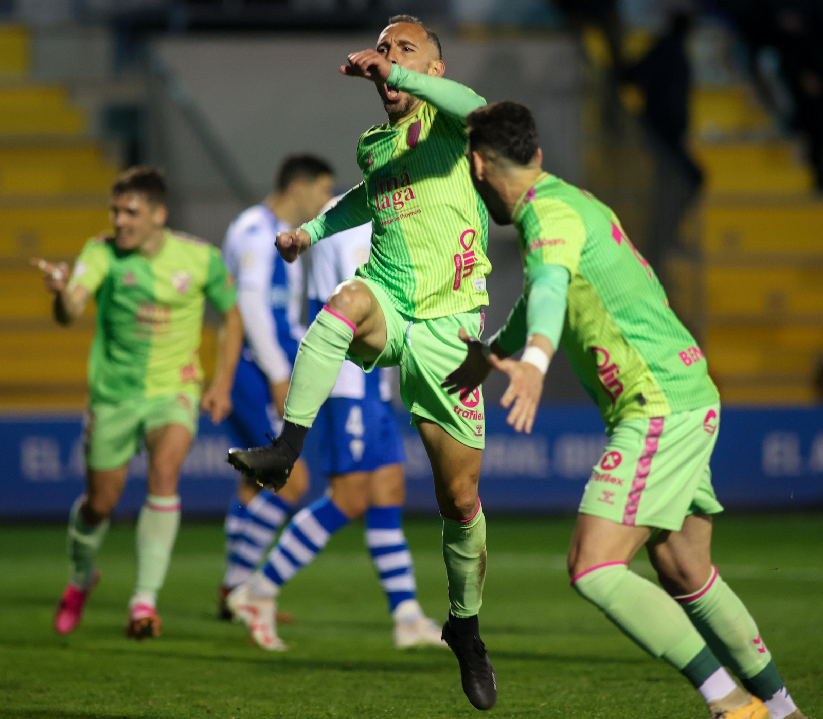 El Alcoyano - Málaga CF, en fotos