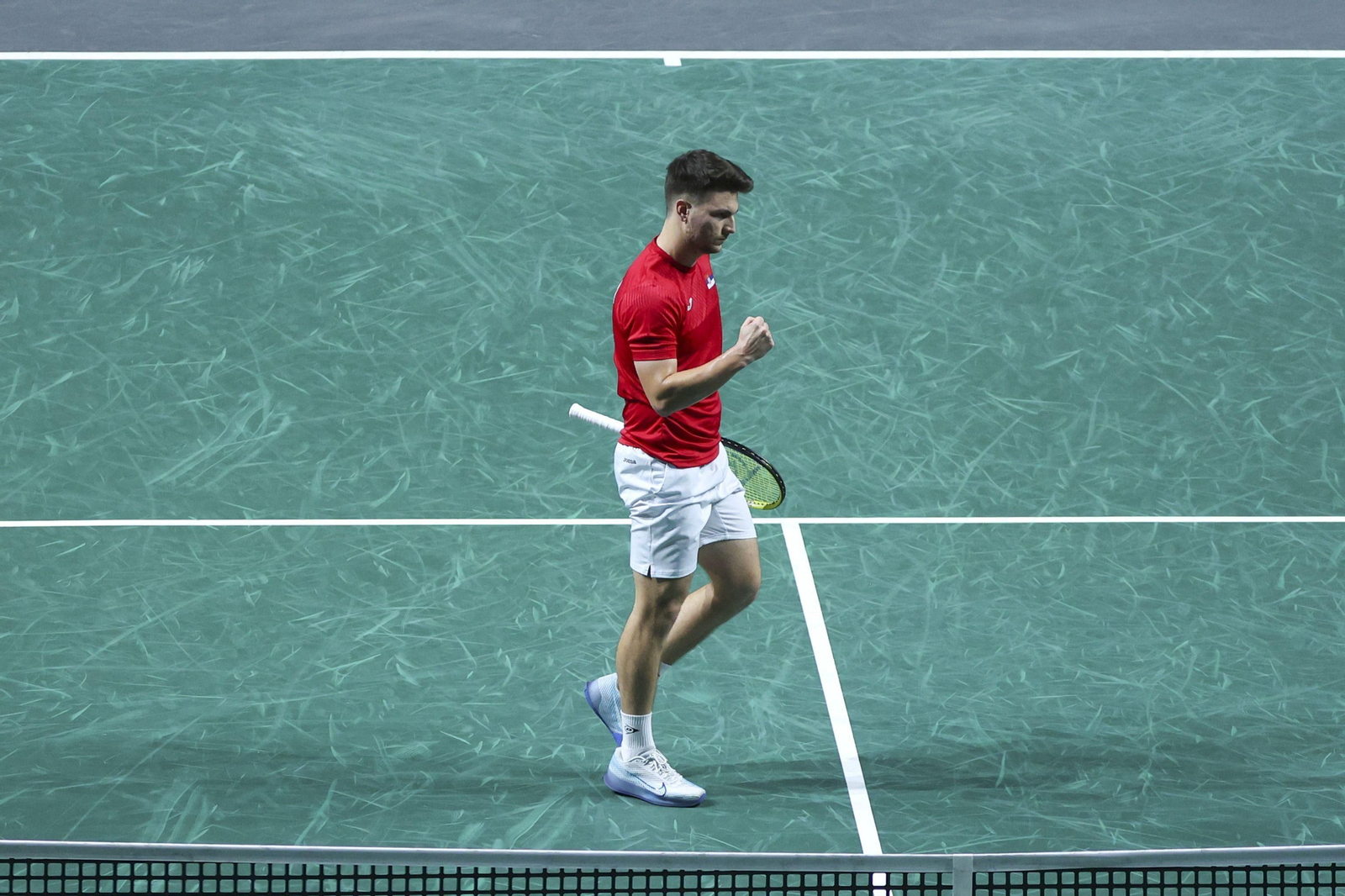 Copa Davis en Málaga: El Musetti-Kecmanovic, en fotos