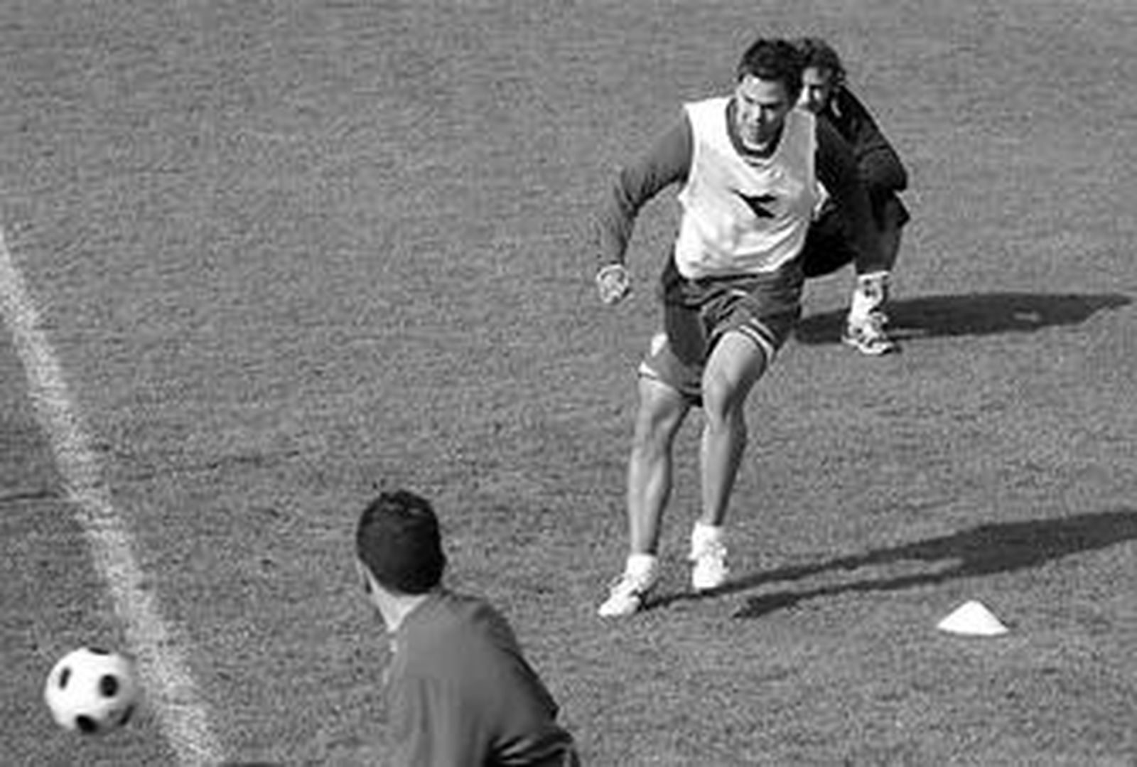 Dani Fragoso ha entrenado esta semana sabiendo que no jugará ante el Marbella.