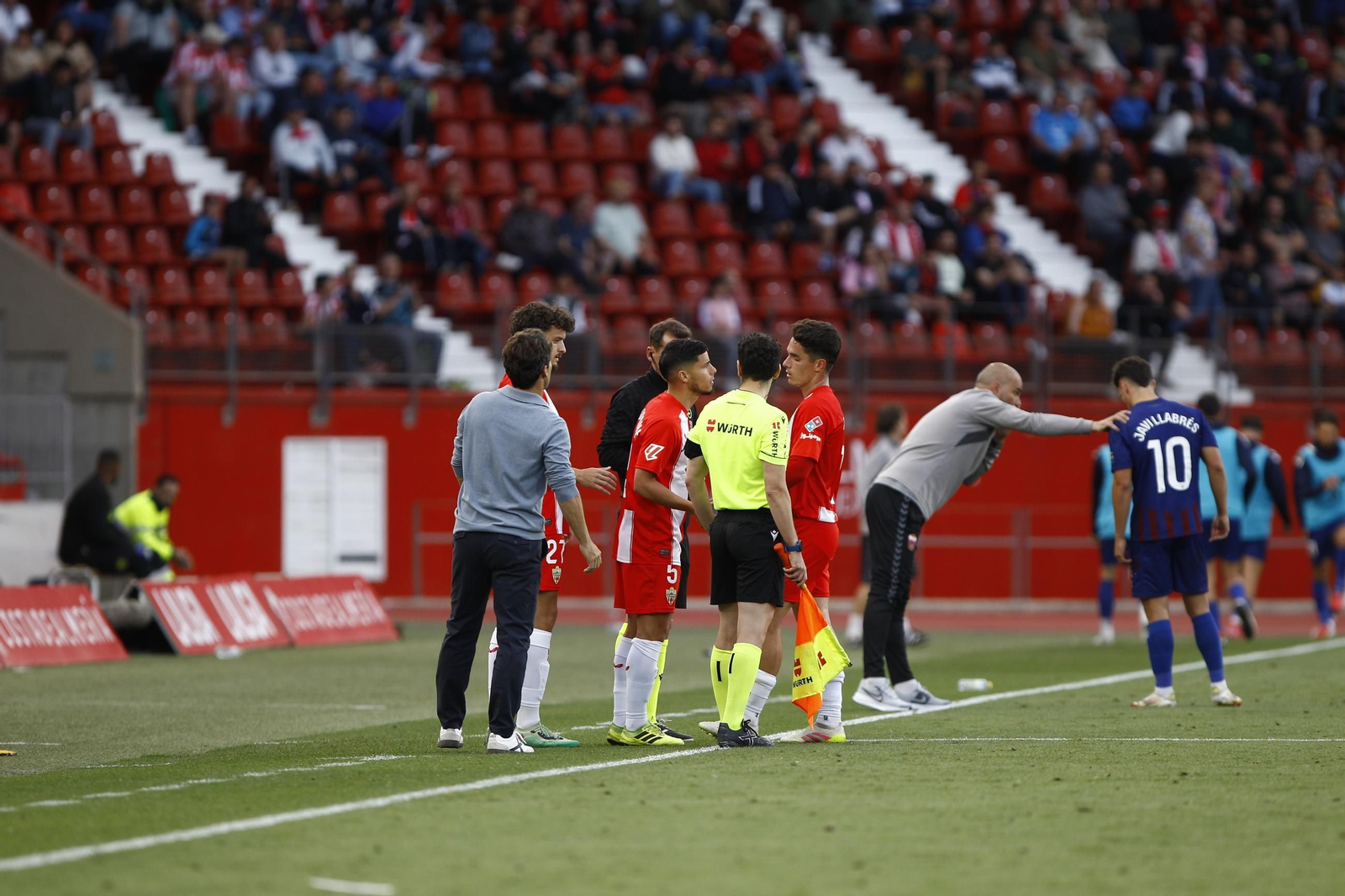El U.D. Almería-C.D. Eldense, en imágenes