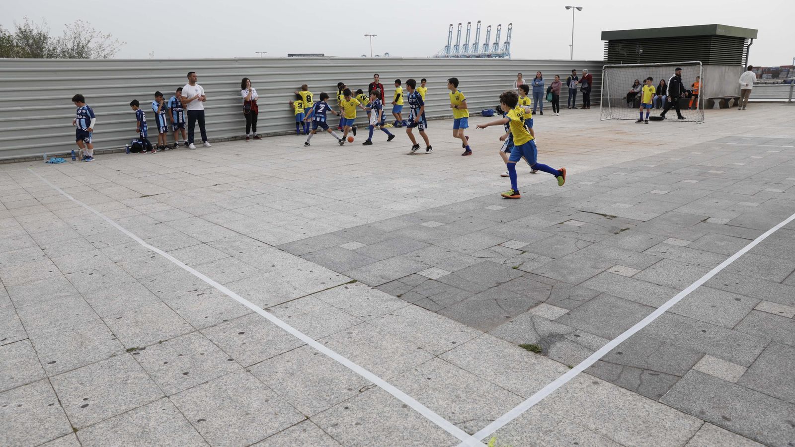 Las fotos de la jornada de balonmano calle