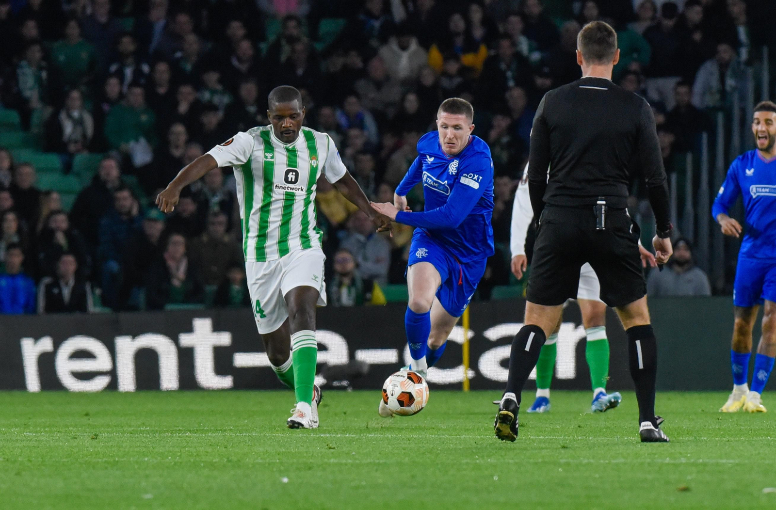 Las imágenes del Real Betis-Rangers FC