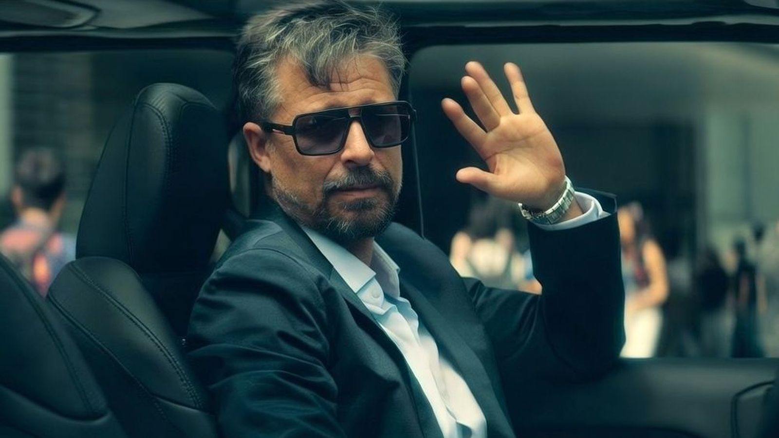 Hugo Silva como César Beltrán en la segunda temporada de 'Marbella'