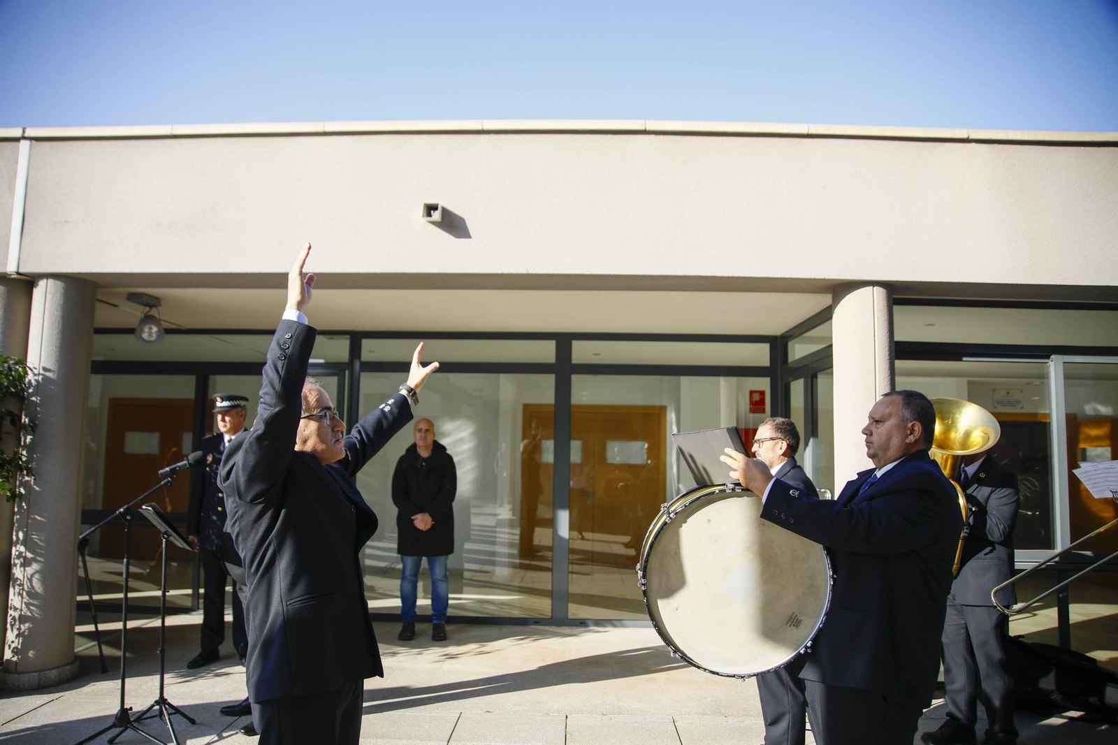 Las imágenes del acto institucional de la Policía Local de Almería con motivo de la festividad de su patrón, San Esteban