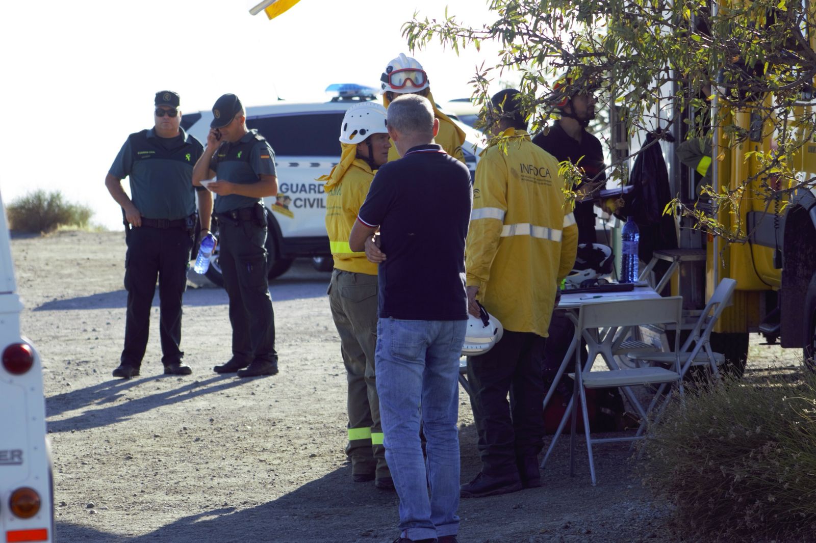 Galería de imágenes del incendio forestal de Almuñécar e Ítrabo