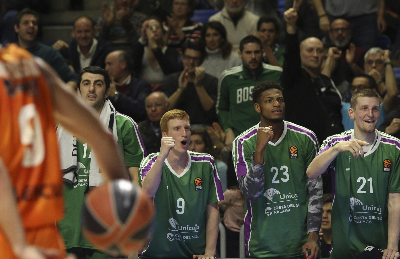 Los cinco años de Adam Waczynski en el Unicaja, en fotos
