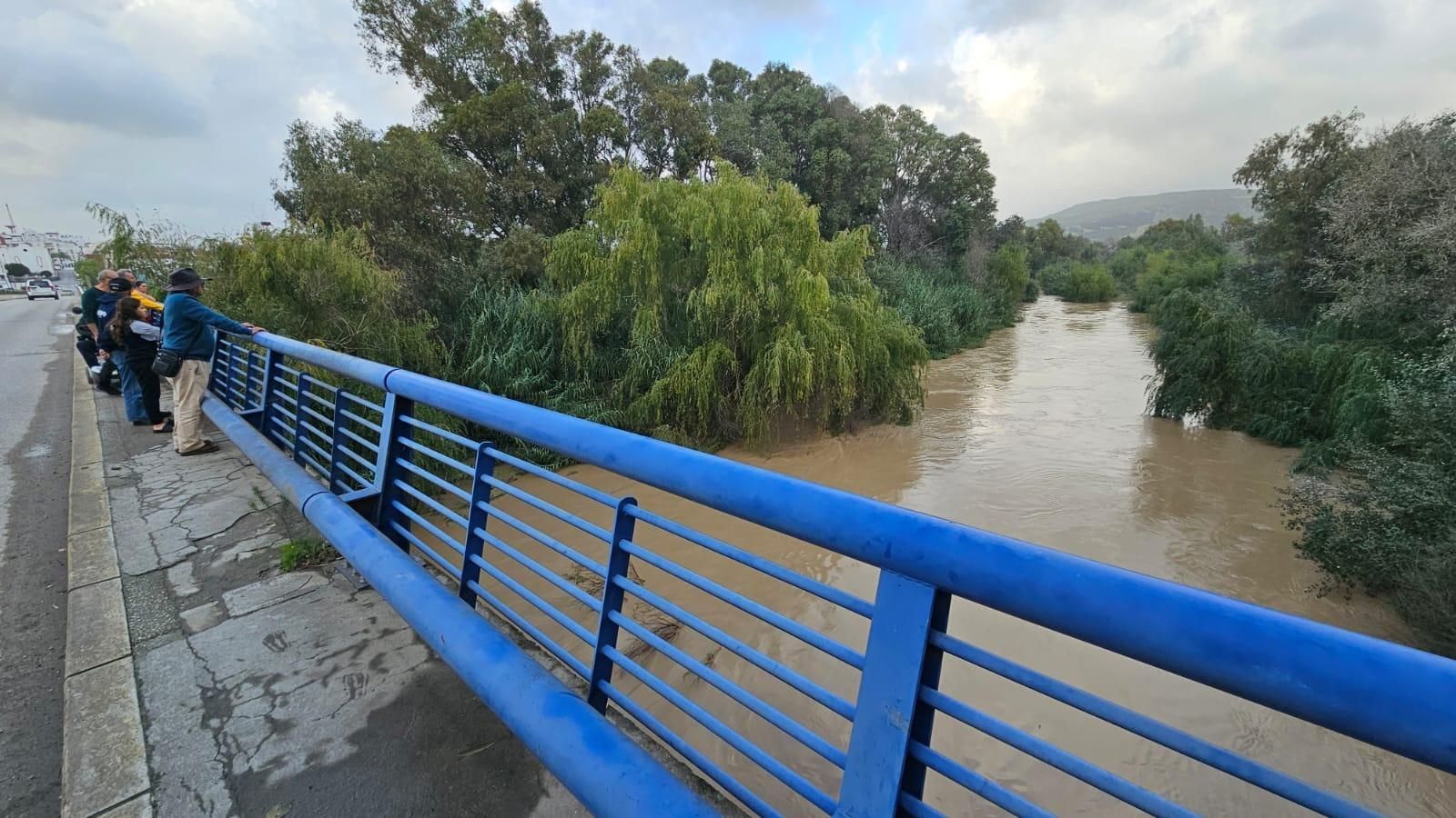 El río Guadiaro, entre Tesorillo y Secadero.