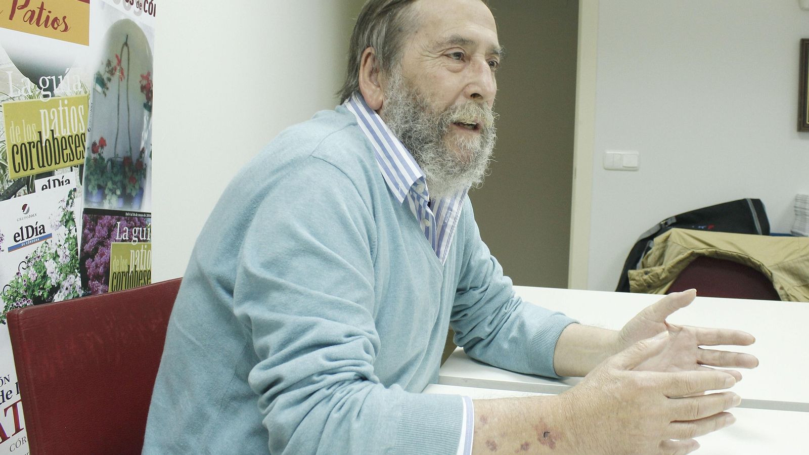 En la sede del periódico.