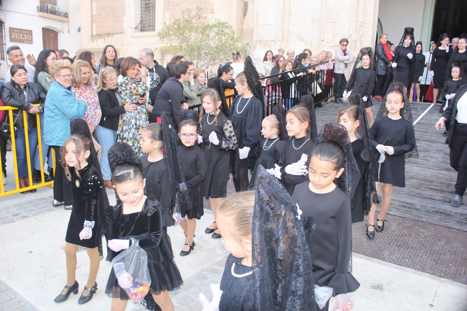 La primera procesión infantil de Vélez-Rubio, en imágenes