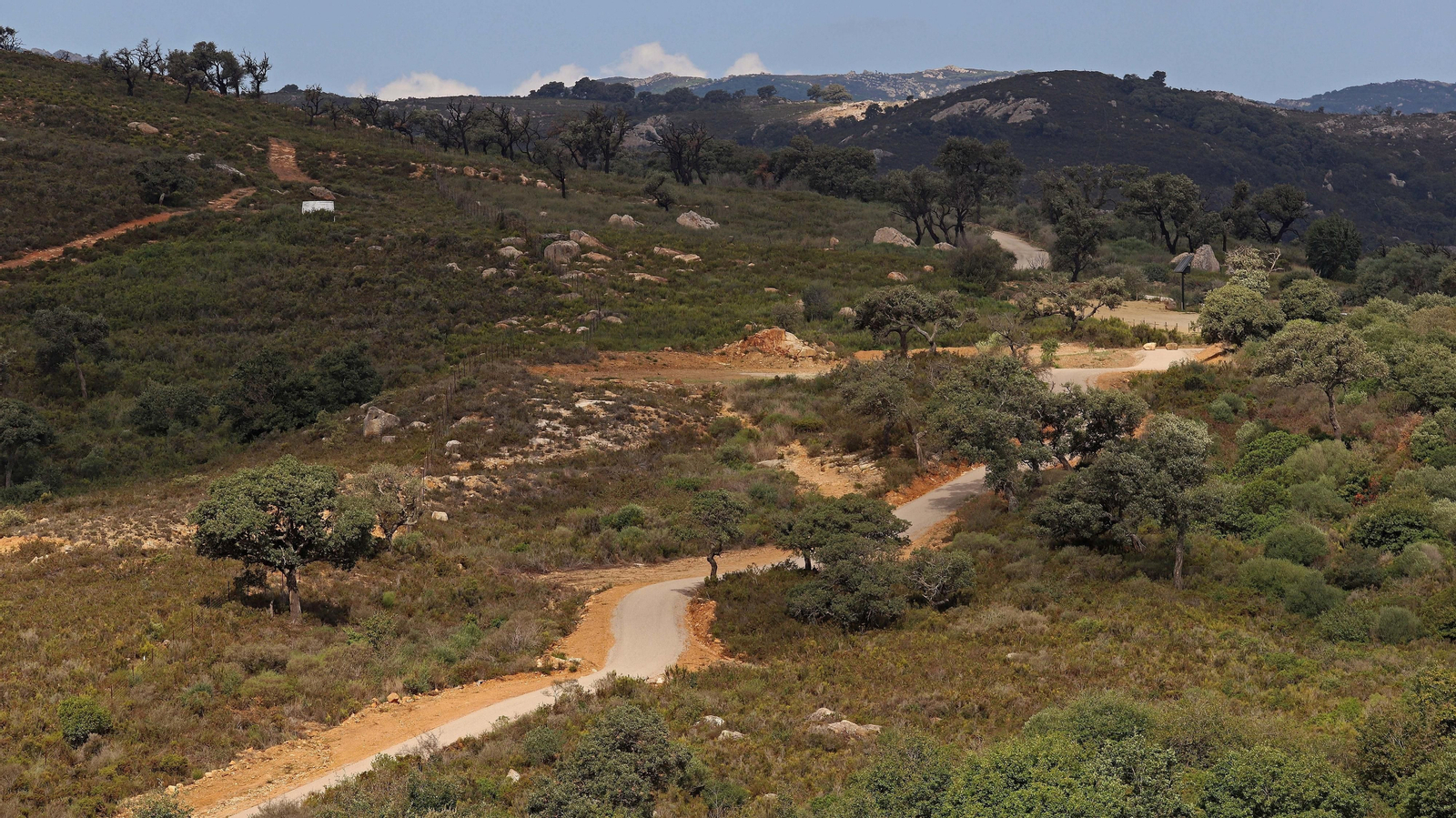 Fotos del futuro Corredor Verde Dos Bahías en Los Barrios