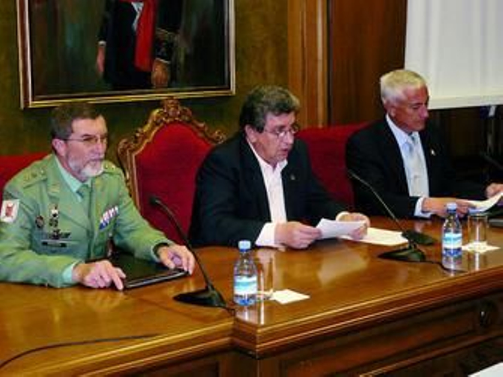 el teniente coronel Miguel Ángel Pugnaire realizó un balance del año pasado.