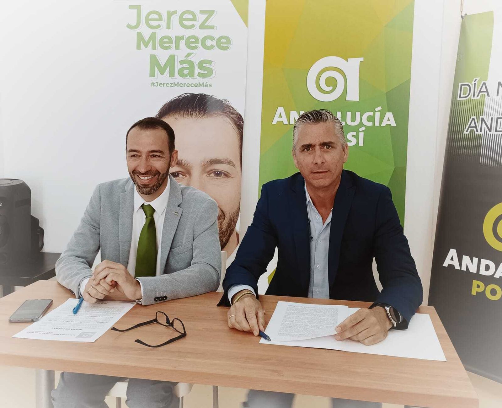 Presentación del programa electoral de Andalucía Por Sí en Jerez.