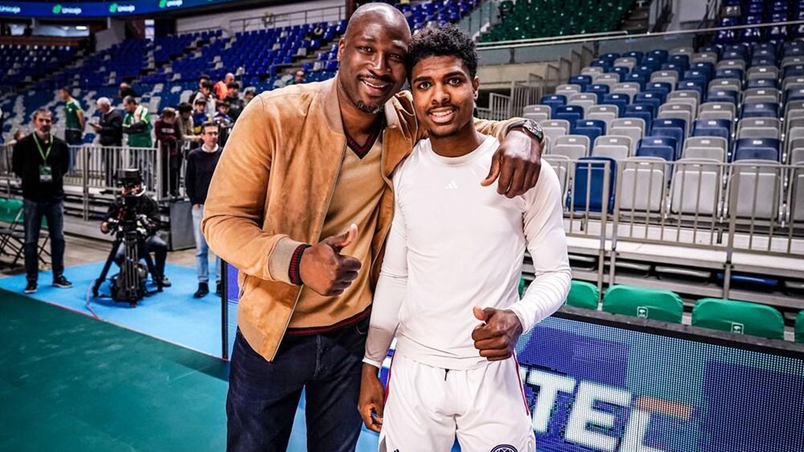 Florent e Illan Pietrus.