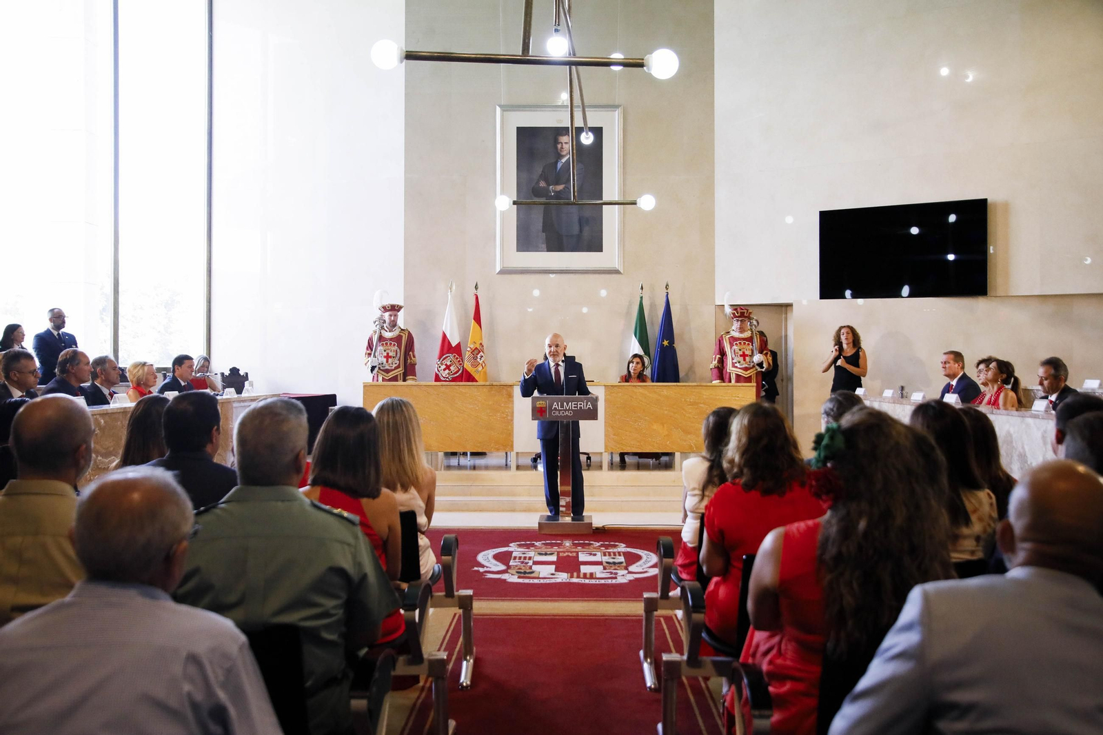 Las imágenes de los acto conmemorativo a los Coloraos
