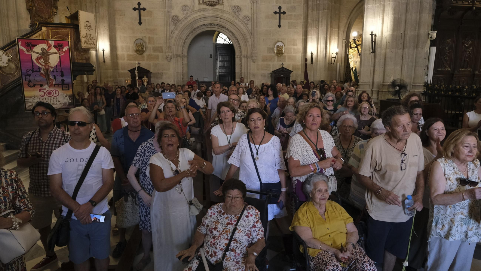 Traslado de la Virgen del Mar a la Catedral de Almería, en imágenes