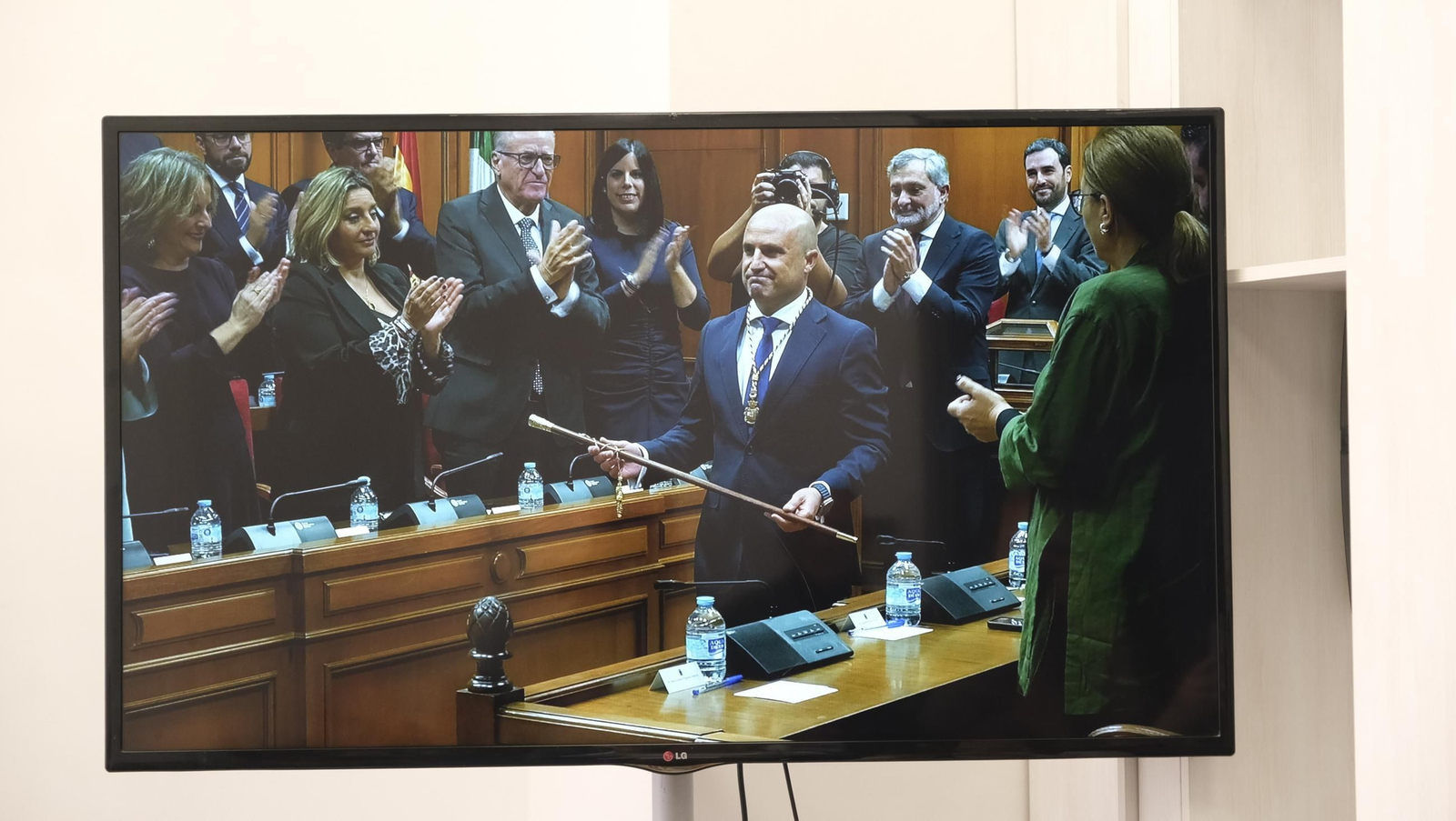 El pleno de investidura de José Antonio García como Presidente de la Diputación de Almería, en imágenes