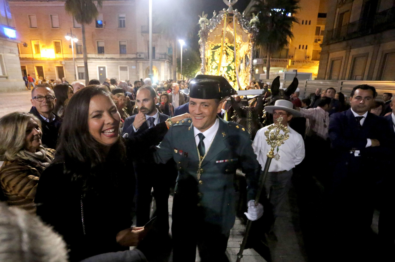 La procesión Magna Rociera en imágenes