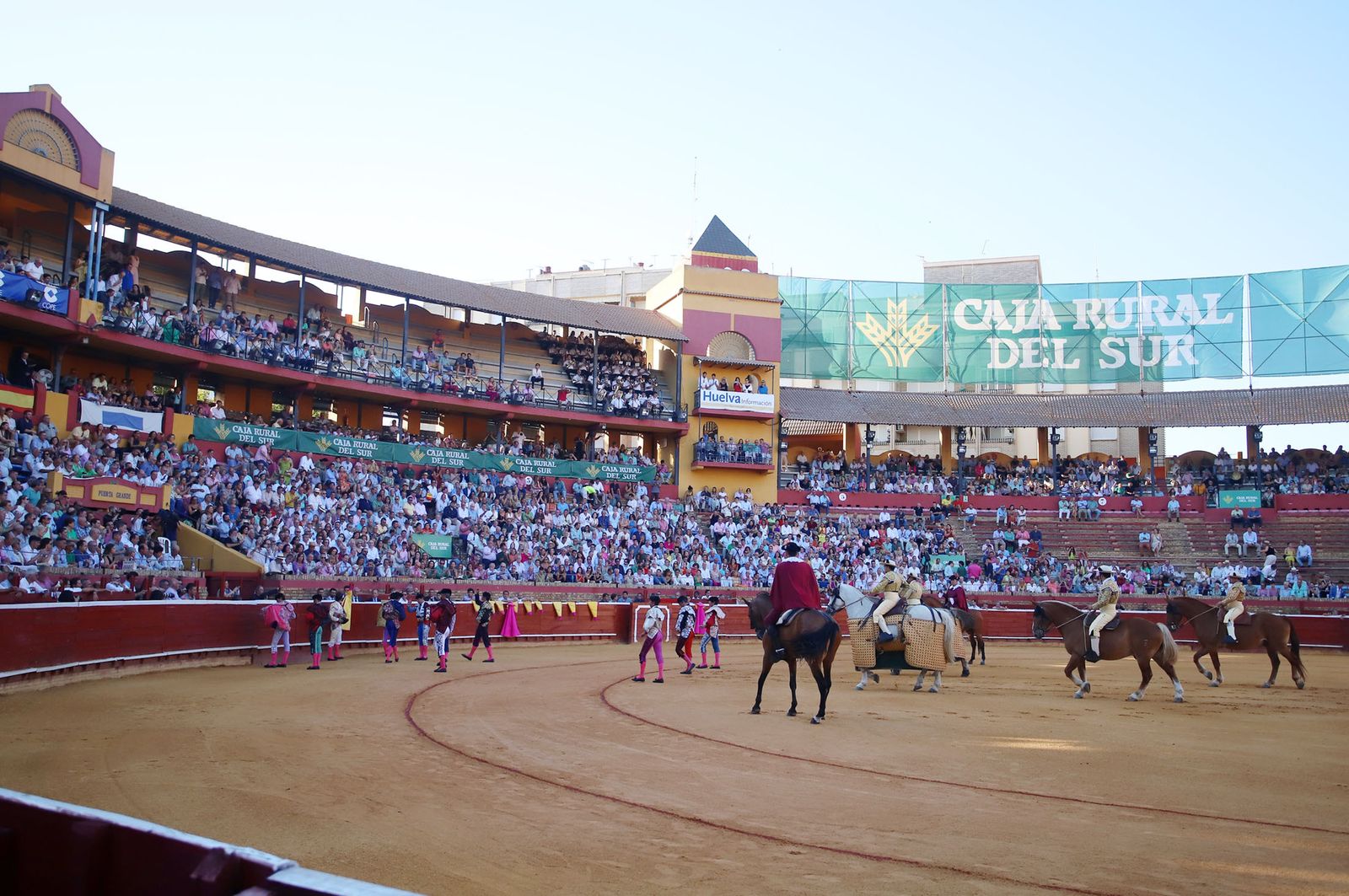 Colombinas 2023: Corrida de Toros de Sebastián Castella, Pablo Aguado y Emilio Silvera en La Merced, Huelva