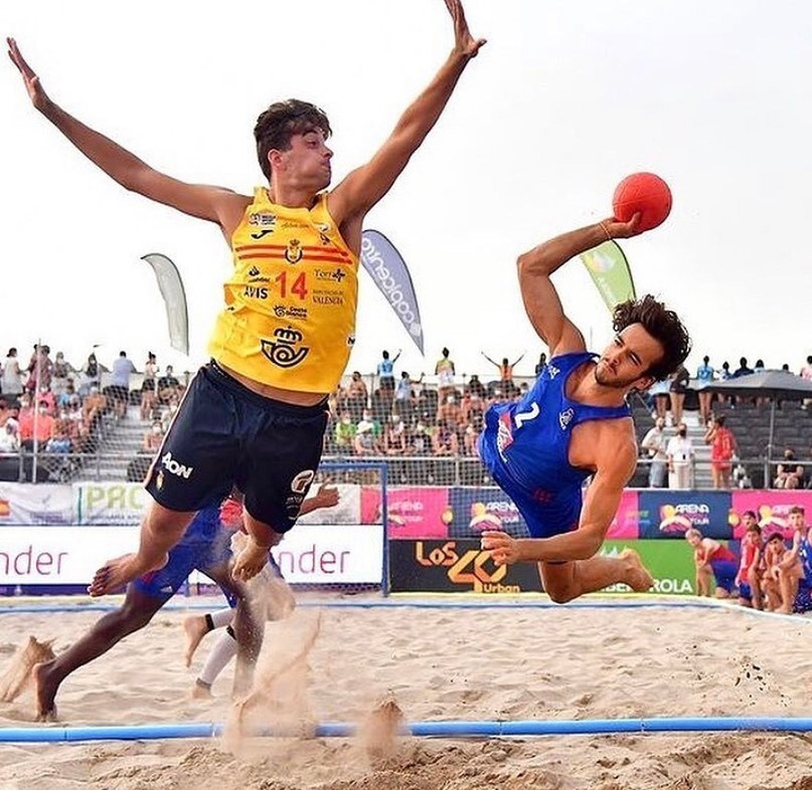 El algecireño José Luis Carrero, con la selección.